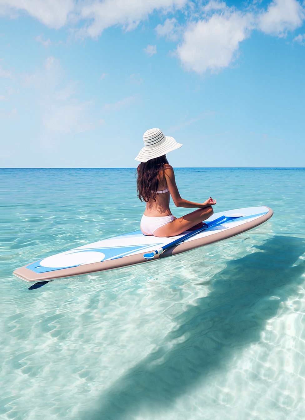 Paddle boarding