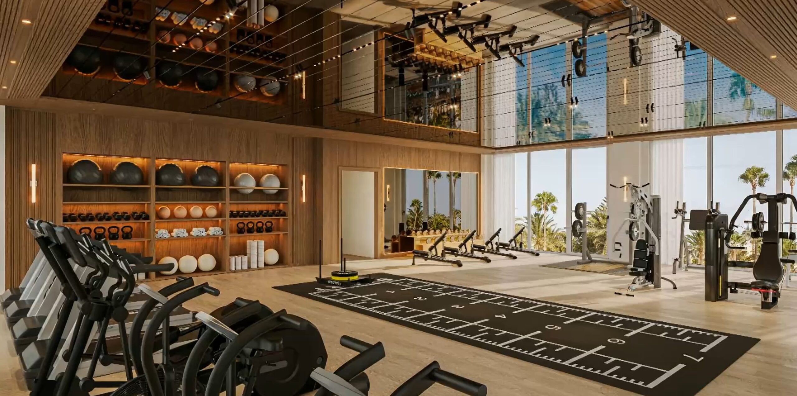Gym facilities