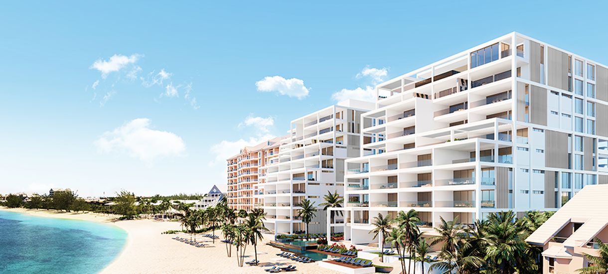 Lacovia from the beach